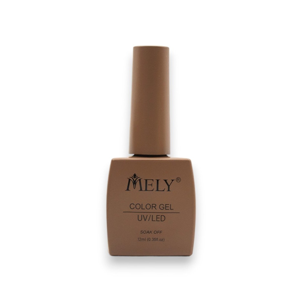 Esmaltes semipermanentes UV/Led 12ml Mely color#010___CAJA X12 UNID.