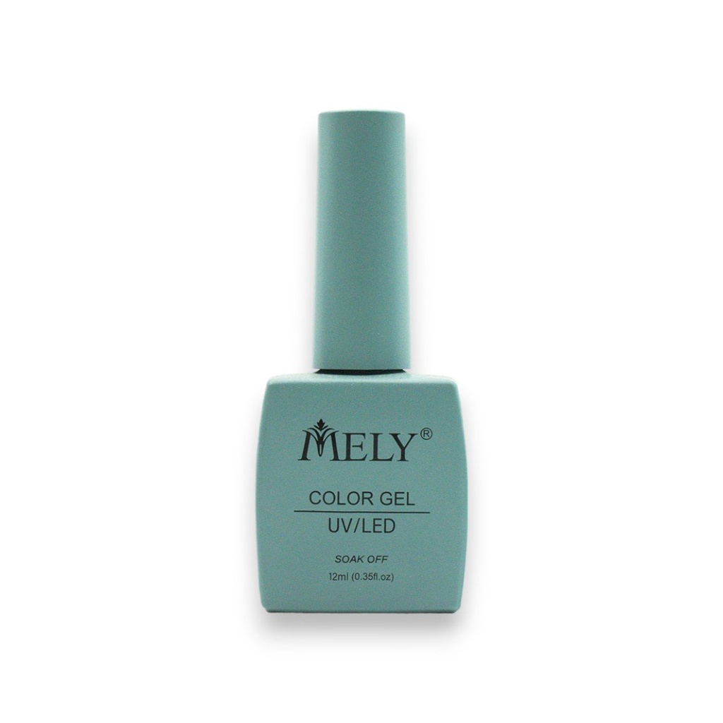 Esmaltes semipermanentes UV/Led 12ml Mely color#002___CAJA X12 UNID.