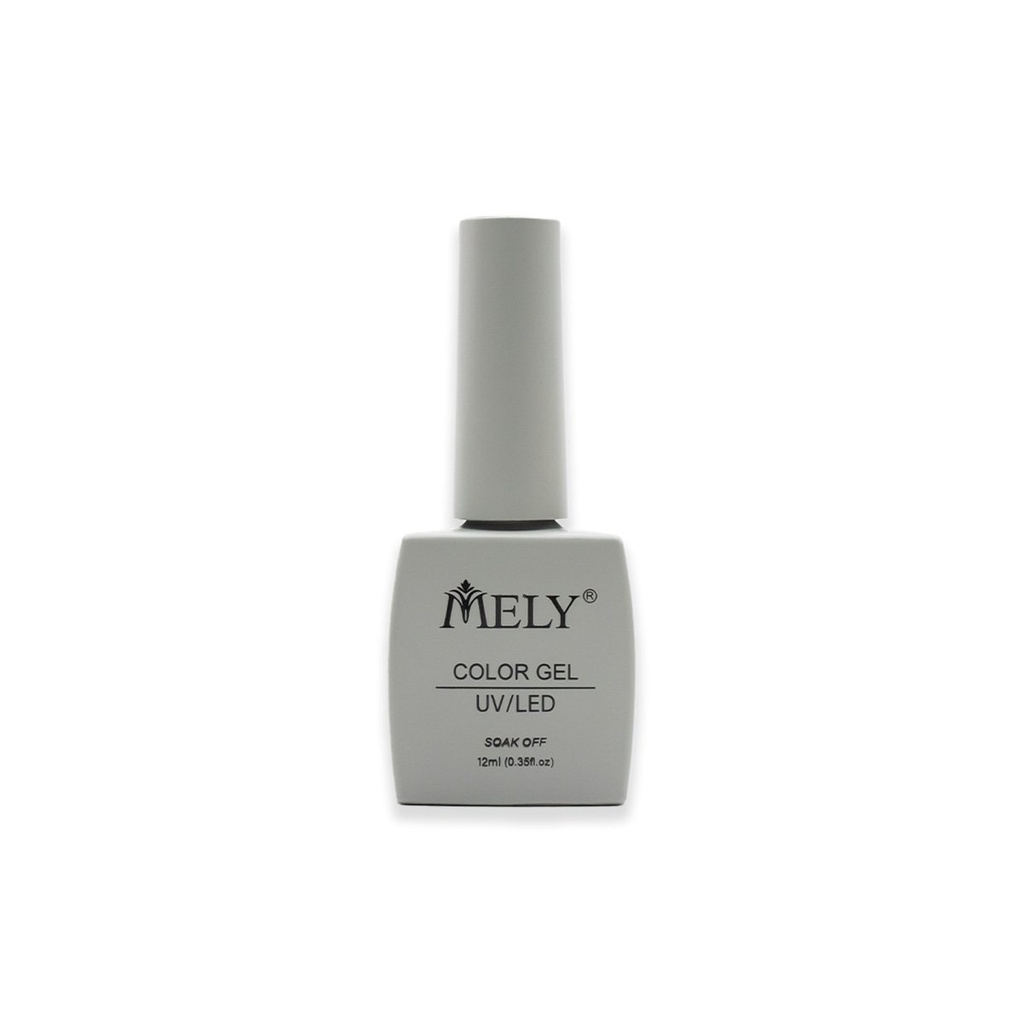 Esmaltes semipermanentes UV/Led 12ml Mely color#034___CAJA X12 UNID.