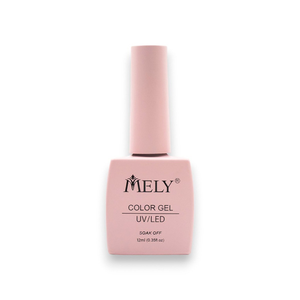 Esmaltes semipermanentes UV/Led 12ml Mely color#016___CAJA X12 UNID.