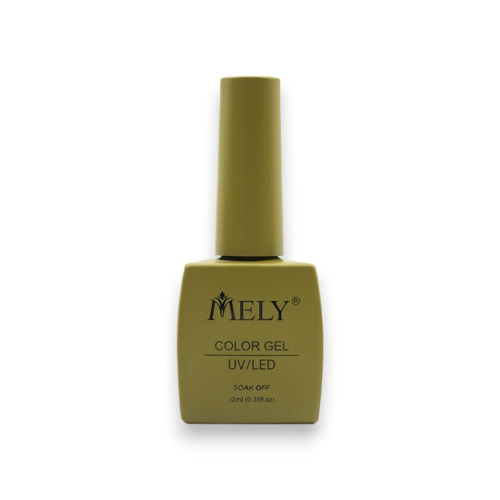 Esmaltes semipermanentes UV/Led 12ml Mely color#012___CAJA X12 UNID.