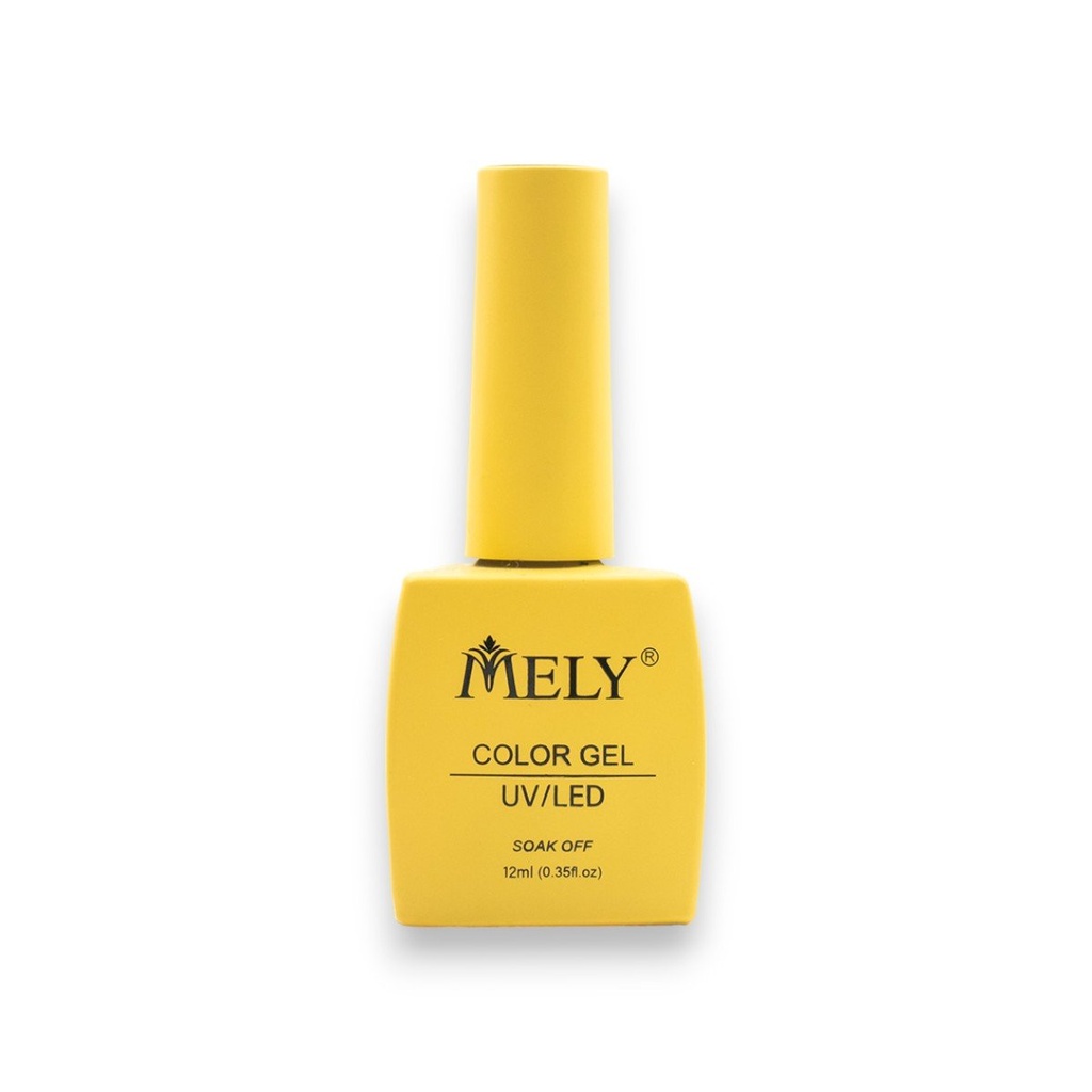 Esmaltes semipermanentes UV/Led 12ml Mely color#006___CAJA X12 UNID.