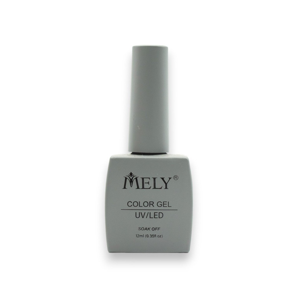 Esmaltes semipermanentes UV/Led 12ml Mely color#003___CAJA X12 UNID.
