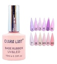 esmaltes base rubber Charm Limit___CAJA X12