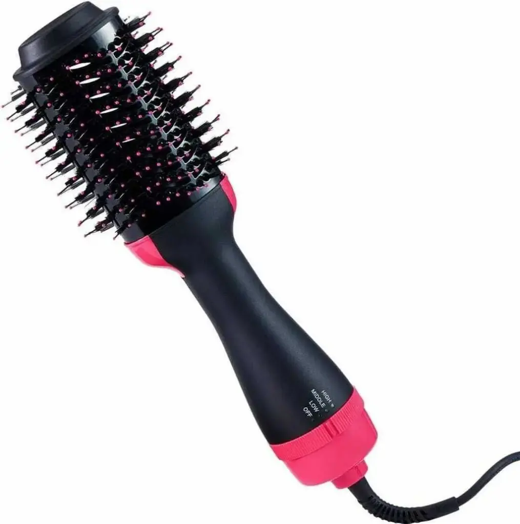 Cepillo Eléctrico Alisador + Secador de pelo 3 en 1