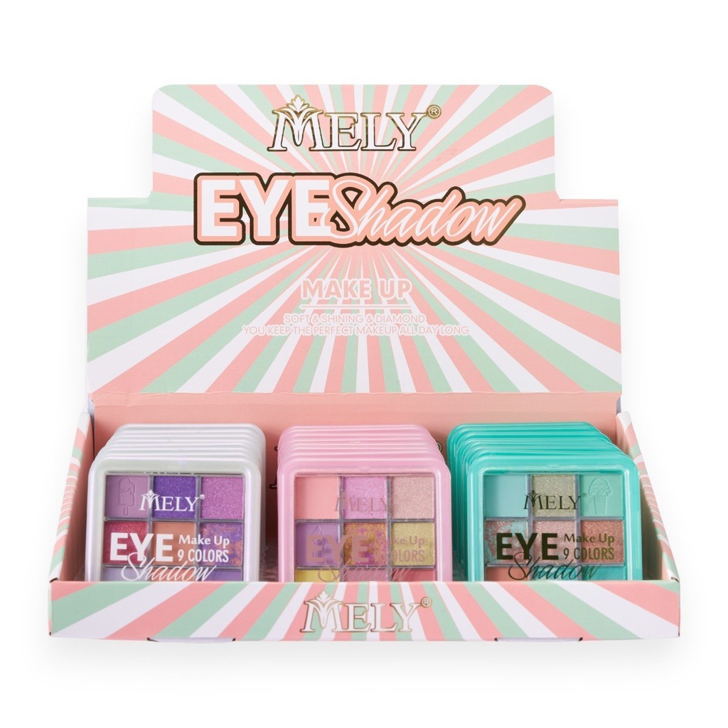 Paleta de sombras the sweet palette MELY___ CAJA X24 PCS