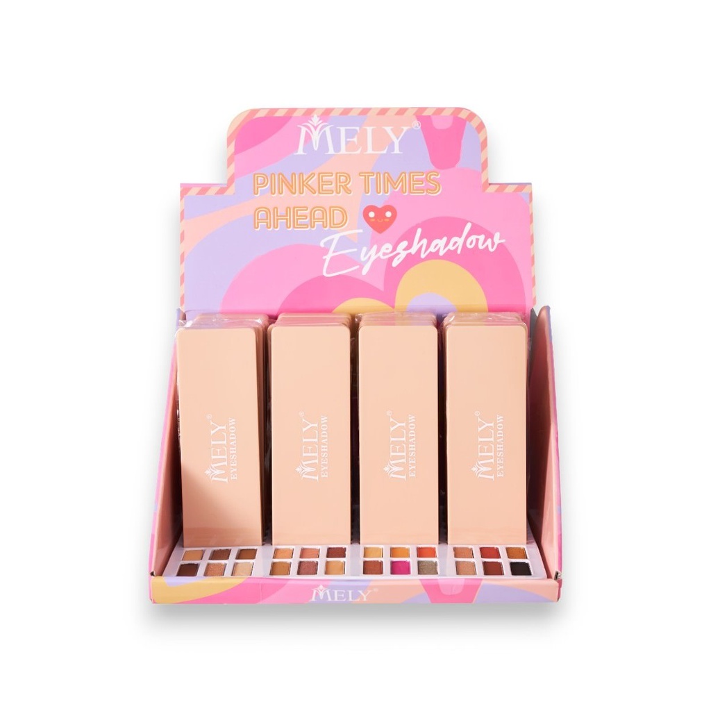 Paleta de sombra pinker times ahead palette MELY___CAJA X24PCS 