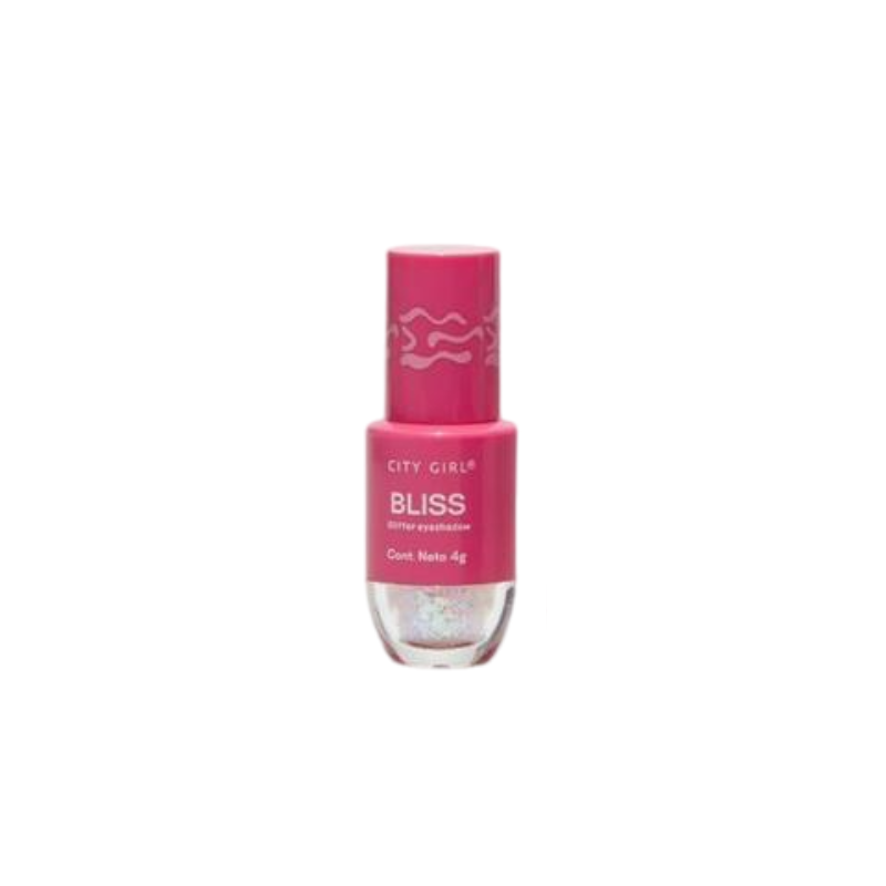 Sombras para ojos glitter liquida de Bliss City Girl