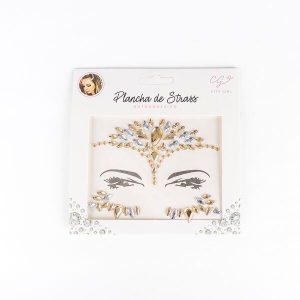 Gemas/Strass Para el Rostro Varios Tonos City Girl