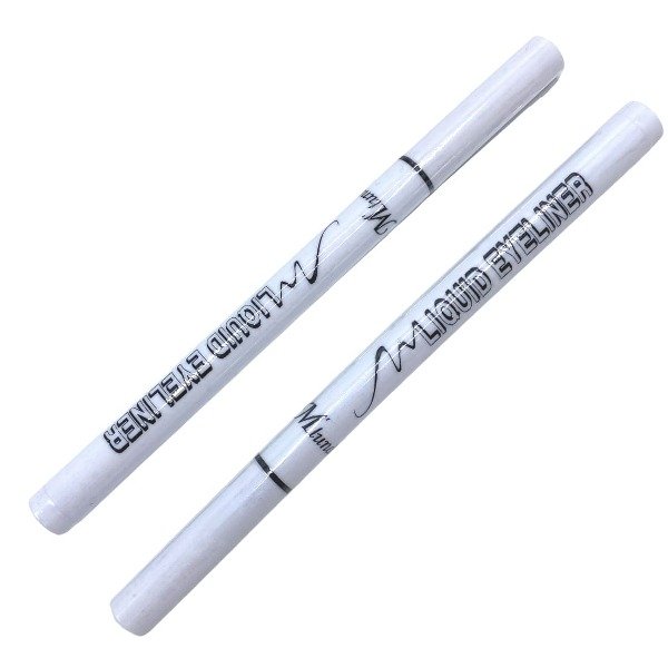 Delineadores liquidos blancos punta fibra Mlundo