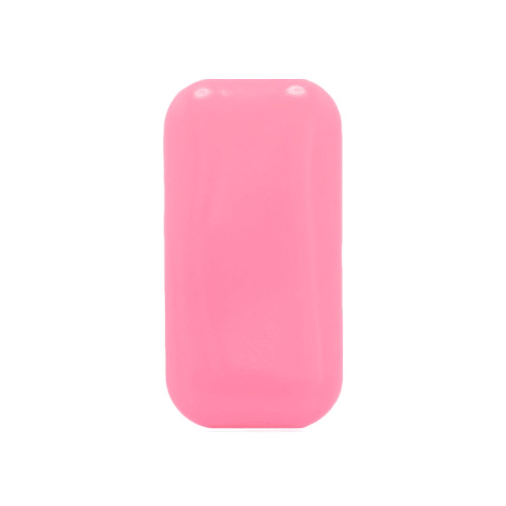 Almohadillas de/para pestañas soporte de silicona rosa