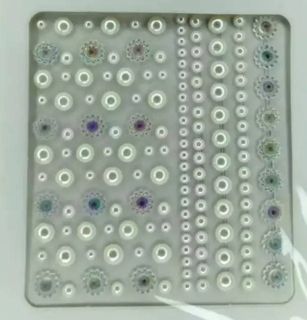 strass gemas brillos de/para cara rostro ___ PACK X10