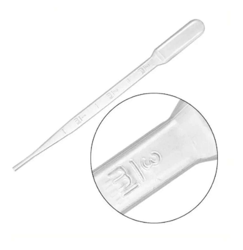 Gotero cuentagotas para aplicación 3ML ___ PACK X25