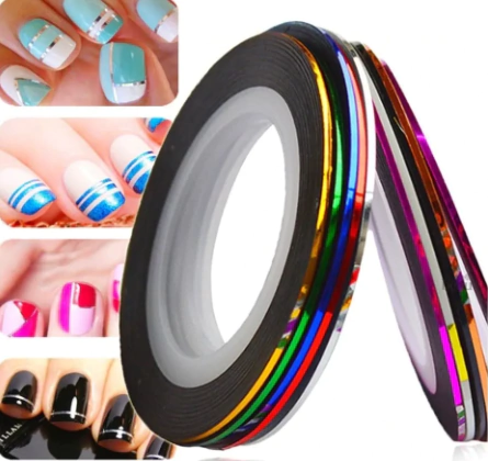 Cintas decoracion de/para uñas ___ PACK X25