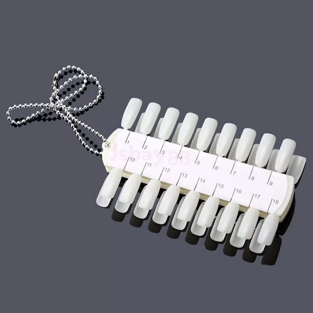 uñeros con medidas ___ PACK X4