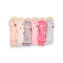 Vinchas elasticas de/para maquillaje con moño happy MELY___ PACK X12PCS. 