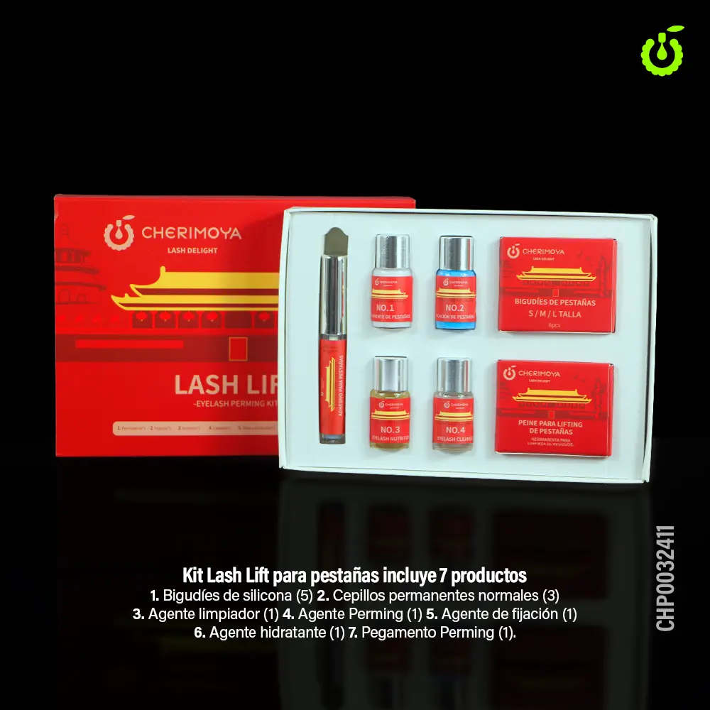 Eyelash perming kit CHERIMOYA___PACK X10