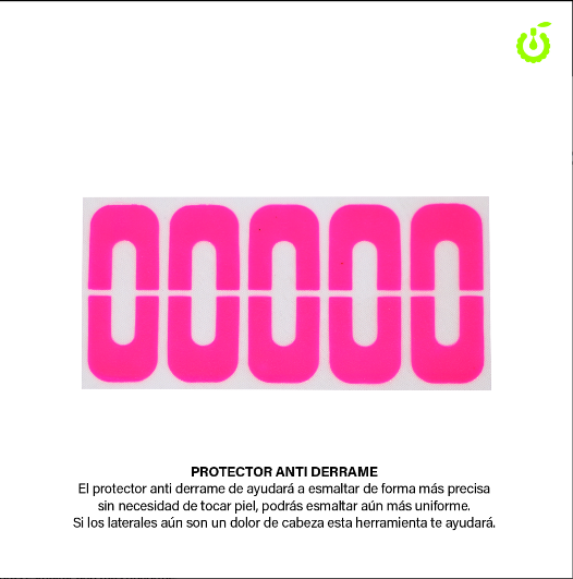 [CR000052] Sticker protector antiderrame CHERIMOYA___PACK X12