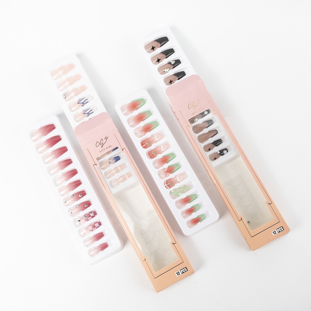 Uñas Postizas Press on City Girl
