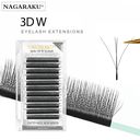 extensiones de/para pestañas Nagaraku tecnologicas 3D mix núcleo central triple 50% mas resistencia