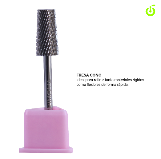 [BH003388] Fresa Tungsteno Cono CHERIMOYA___PACK X10