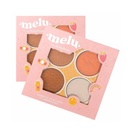 paletas de rubores e iluminadores Melu by RUBY ROSE