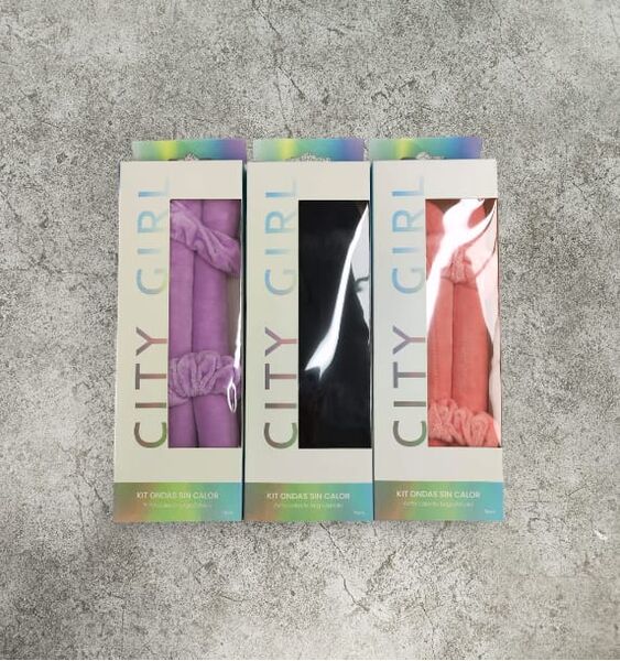 [PGLY-8091] Kit Onda Sin Calor Terciopelado- City Girl