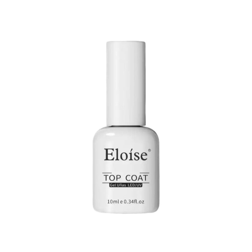 Esmaltes top coat ELOISE 10ml aprobado por anmat ___ CAJA X12