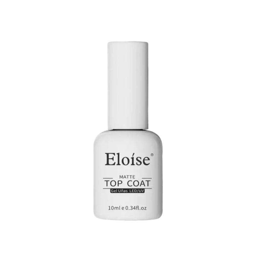 Esmaltes top coat Matte ELOISE 10ml aprobado por anmat ___ CAJA X12