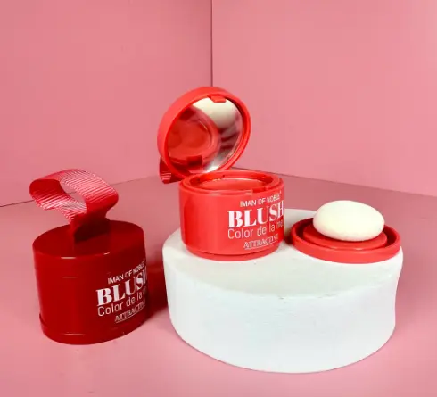 [PY-023] Rubores + Puff para el rostro IMAN 4G (Unidad)