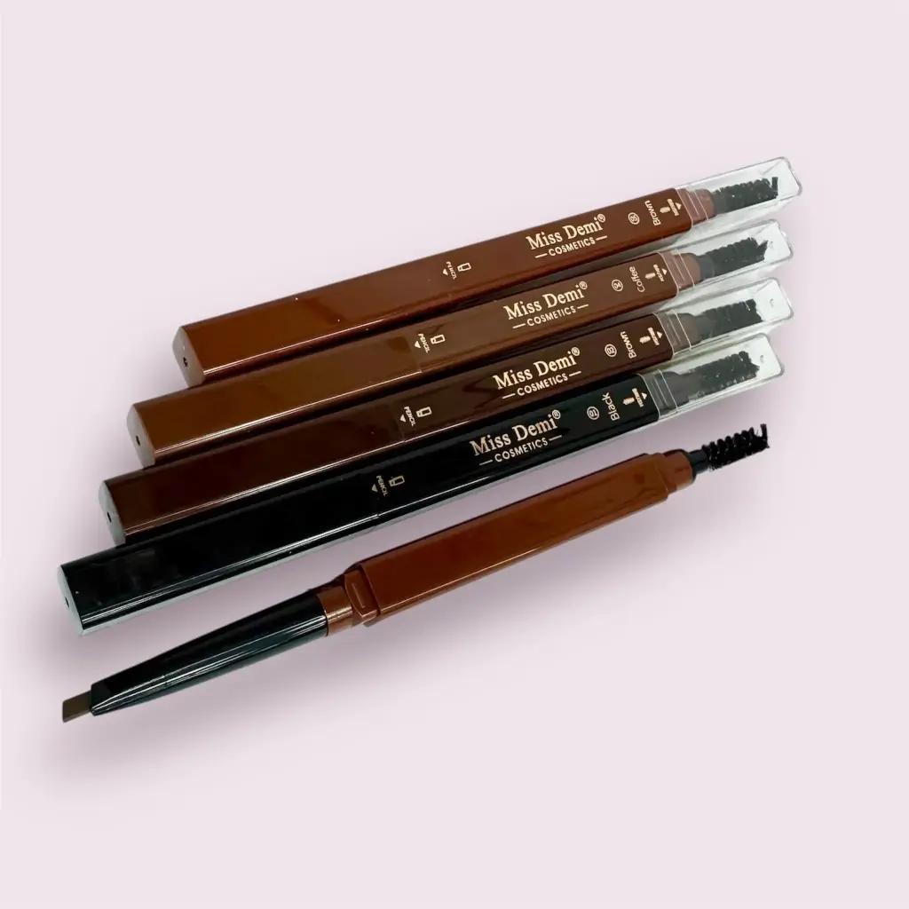 Lapices de/para cejas con Cepillo Dorado 