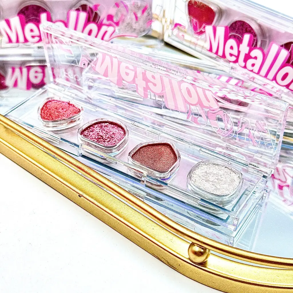 Sombras de/para Ojos con Glitter Metallón 