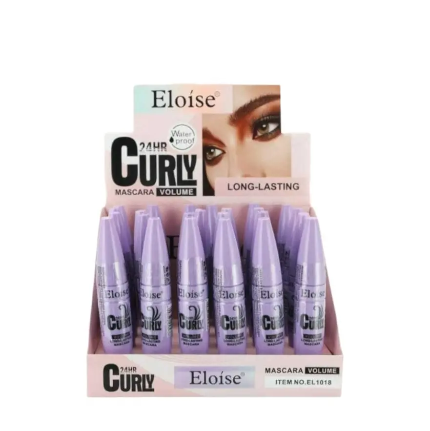 Máscara de pestañas 24hs waterproof Curly Eloise