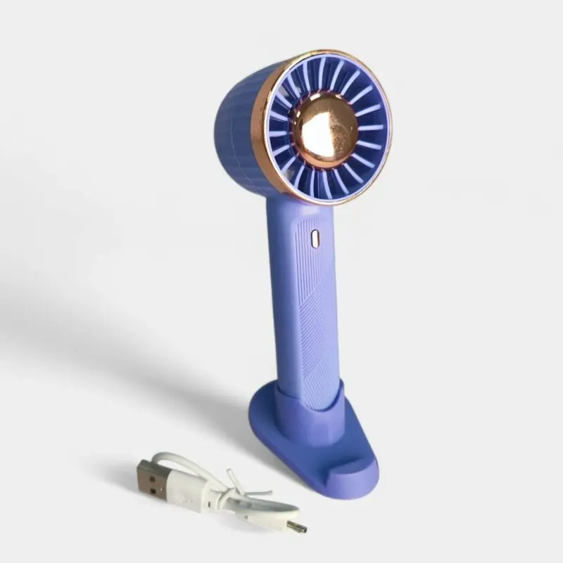 mini ventilador de escritorio para pestañas con porta celular City Girl