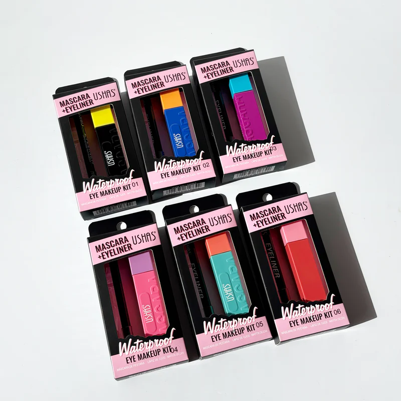 Kit de maquillaje máscara + delineador USHAS