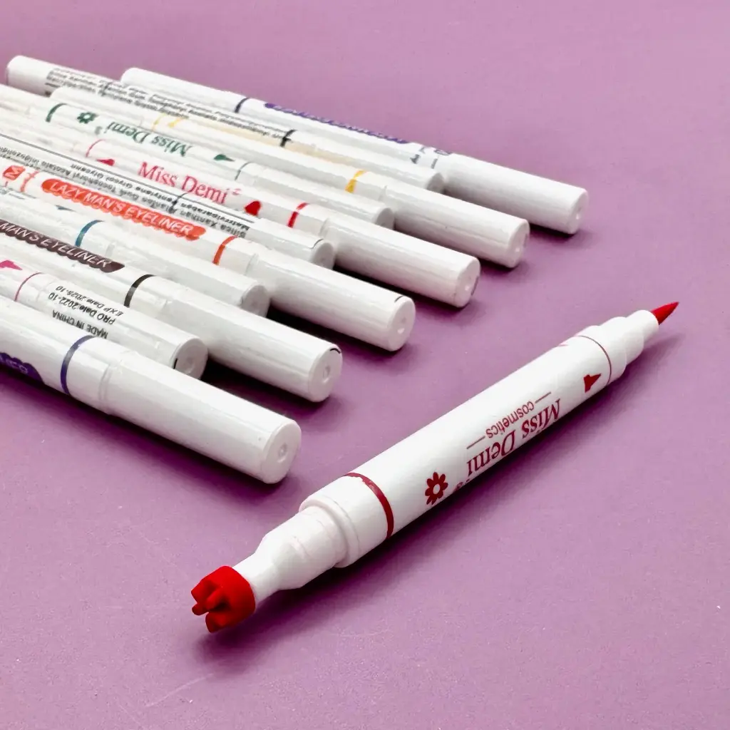 Set X12 Delineadores de/para Ojos colores Miss Demi