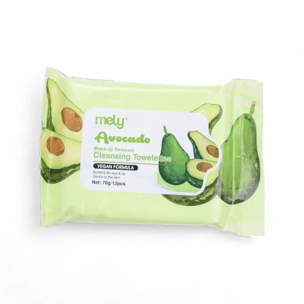 Toallitas limpiadoras desmaquillantes 70G MELY___ PACK X6PCS