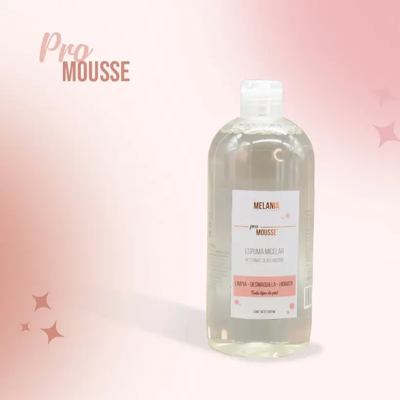 espuma micelar 500ml Melania