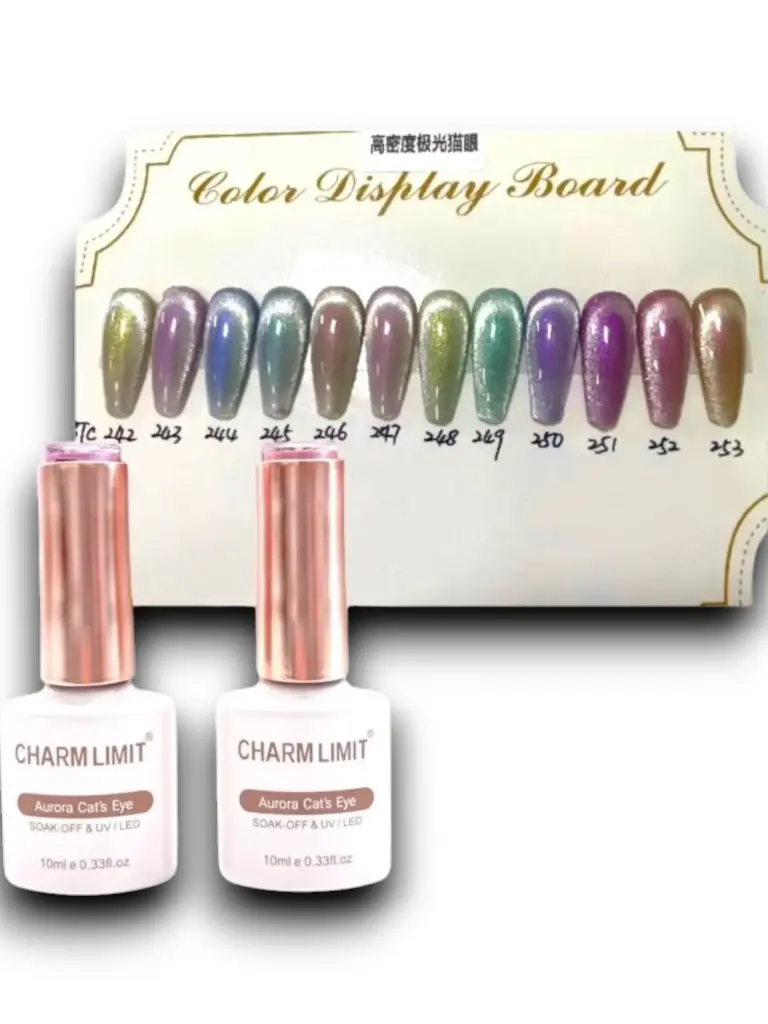 Esmalte Aurora ojo de gato CHARM LIMIT___ Pack X12 Und