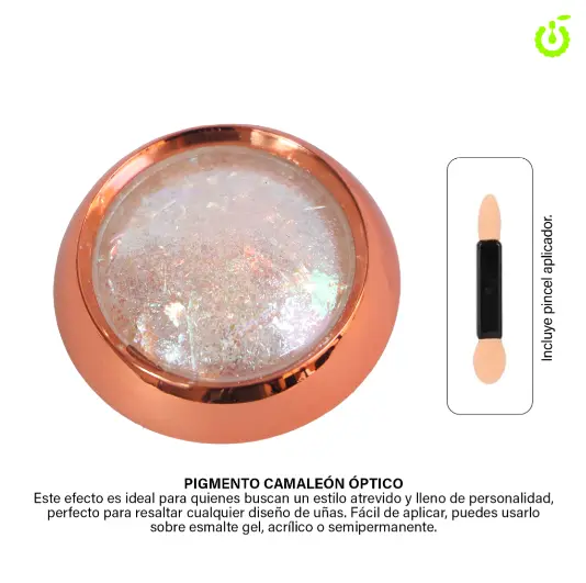 Polvo Camaleón 6 colores surtidos CHERIMOYA___PACK X12