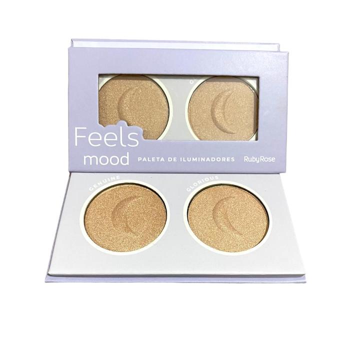 paleta de iluminadores feels mood light Ruby Rose