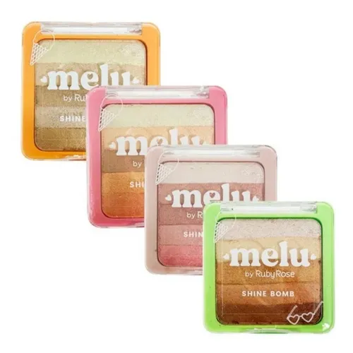 [SRR-HB7233] Iluminador shine bomb Melu by Ruby Rose  (Unidad)