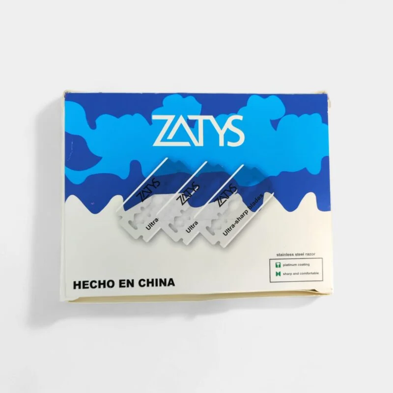 set X10 filos repuestos para navajas Zatys ___ PACK X5