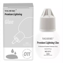 Adhesivos pegamentos de extensiones  Pestañas 5ml Lightning Glue (0.5-1s) original NAGARAKU 