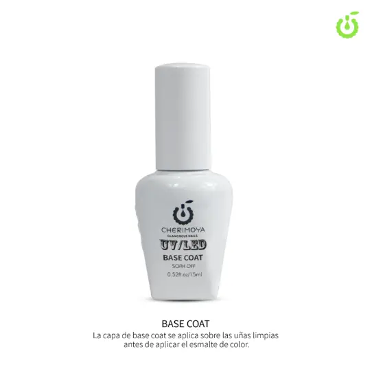 Base Coat Semi 15ml  CHERIMOYA 