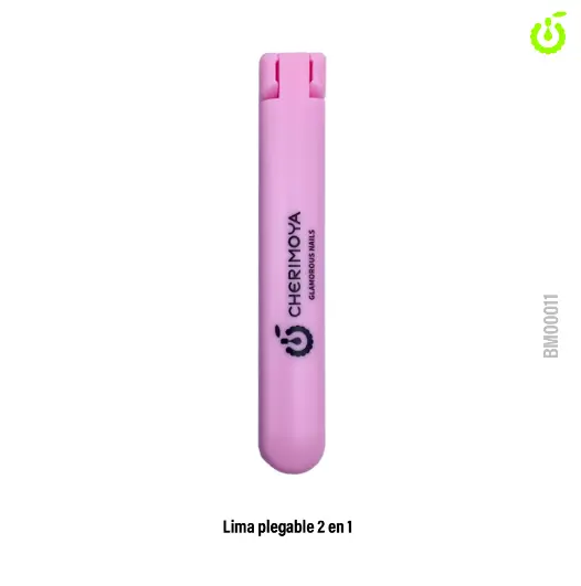 Lima de pulidor rosa CHERIMOYA___PACK X12 