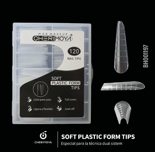 Capsula dual system uñas escul. X 120pcs CHERIMOYA___PACK X50