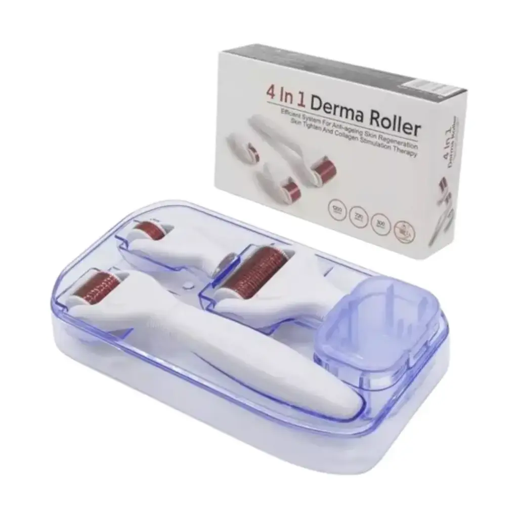 Derma roller facial 4 en 1 antiage