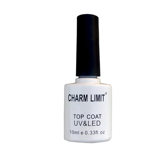  Top Coat Semipermanente CHARM LIMIT 10ml ___ PACK X12