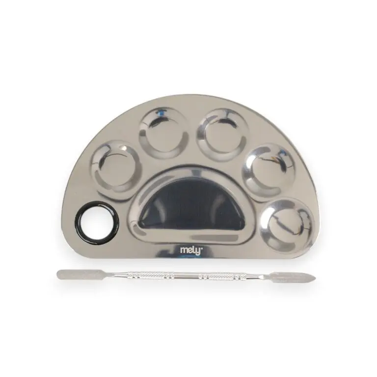 [PM-E1980] Paleta mezcladora de acero MELY___PACK X12PCS